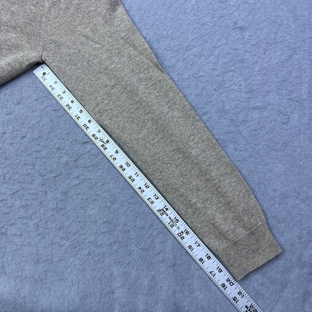 WoolOvers Turtleneck Sweater Womens Large Brown Cashmere/Wool‎ Polo Knit Jumper - Picture 5 of 9